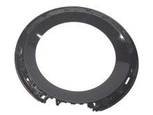 Čierne dvere práčky s vonkajším rámom 2841570500