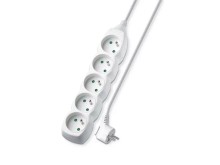 Predlžovací kábel 5 zásuviek 3m Geti GEC53