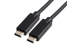 USB C 3.1 Prepojovací Kábel 0,5 m - čierny