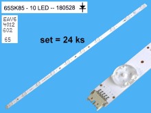 LED podsvit 665mm sada pre LG 65SK85 a ďalšie modely