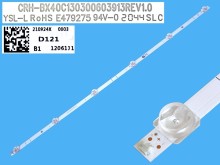 LED podsvietenie 720mm - 6LED pre LCD TV Hisense