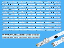 Sada LED podsvietenia 1175mm pre Samsung 58" FHD (12 pásikov) - BN96-32771A, BN96-32772A