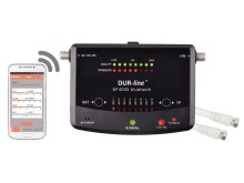 DUR-line SF 4000 BT - Merací prístroj a vyhľadávač satelitného signálu s Bluetooth