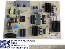LCD modul zdroj Philips PLTVKJ531XAAR - SMPS power supply board 715GA018-P01-006-003S