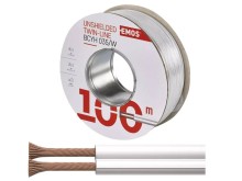 Dvojlinka 2x0,35mm BCYH035/W biela - CU vodiče