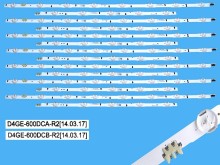 LED podsvit Samsung 60" - sada 14 pásků BN96-30433A a BN96-30434A