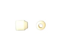 Keramický korálek STEATIT 2/4 mm, balenie 100 ks