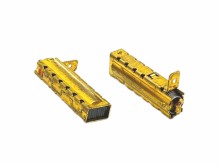 Uhlíky do elektromotora vysávača Eta 1404, 2ks, 6.2 x 11.2 x 28 mm