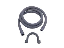 Odtoková hadica 2 m pre práčky a umývačky - rovná