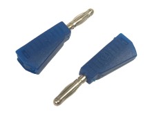 Banánok letovací so zdierkou 2ks modrý