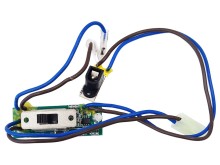 Spínač s doskou riadenia 7,4 V pre akumulátorový vysávač ETA Verto 1442