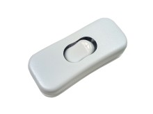 Kolíčkový spínač 250V/2A biely