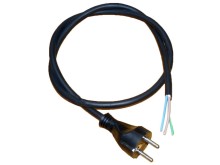 Gumová flexo šnúra 3x1,5mm 1m