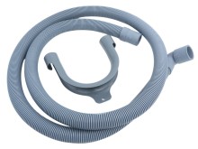 Odtoková hadica 1,5 m s kolenom pre práčky a umývačky