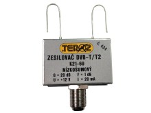 Anténny zosilňovač DVB-T / DVB-T2 20dB TEROZ č.434 F