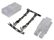 Napájací konektor Tamiya 2 piny 6,2mm - pár