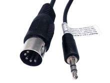 Kábel 3.5mm jack na DIN 5 kolík 2m CAGL20100BK20 Nedis