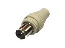 Anténny IEC konektor SAU 30 - káblový priamy samec