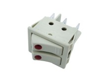 Dvojitý kolébkový vypínač KH-770925V pre olejové radiátory