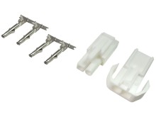 Napájací konektor Tamiya mini 2 piny 4,5mm - pár