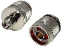 Prechodka N male na SMA female reverzná