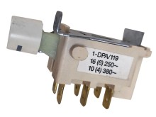 Spínač ventilátora 1-DPA/119 pre rúry Mora a Gorenje