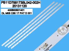 Sada LED podsvitu 788mm pre LCD TV - 4 kusy Sencor PB11D788173BL042-002H