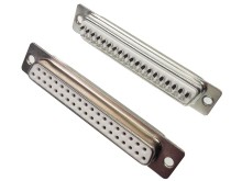 Panelový konektor CANNON D-Sub 37 pin - samica, pájecí