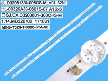 LED podsvietenie 575mm pre LCD TV - sada 2 kusy