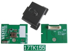 LCD modul tlačidla a IR čidla diaľkového ovládania 17TK155 / MD Board Assy 23768335