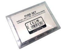 Sada F rýchlych poistiek 5x20 mm, 100 ks, 0.1A - 5A