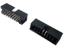 Zásuvka pozlátená 16 pin do PCB