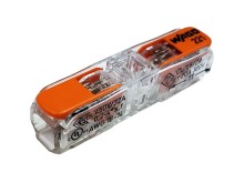 WAGO spojovacia svorka 221-2411 s páčkami, 2 x 4 mm²