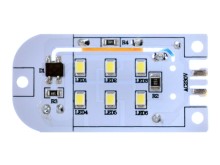 LED osvetlenie do chladničky a mrazničky Amica, Bauknecht, Sharp - modely 32038456, 32042482, GODRDD0144GW8AF
