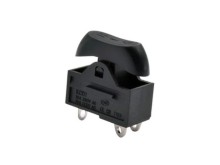 Trojpolohový kolébkový spínač pre fén KCD1