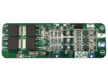 BMS Ochranný Obvod pre 3 články Li-Ion, 20A