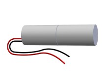 Akumulátor 2,4V 4500mAh D pre núdzové svetlá s káblom bez konektora