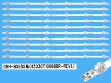 Sada LED podsvietenia 612mm pre LCD TV Hisense - 10 kusov