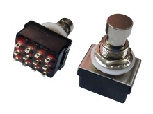 Nožný spínač PBS-24-412 250V / 2A s aretáciou