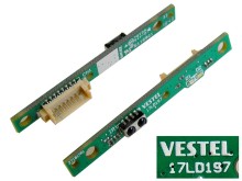 LCD LED IR prijímač modul 17LD197 pre TV Vestel