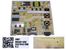 LCD zdrojová doska BN44-01105C pre Samsung 55" TV
