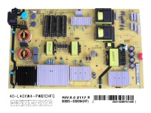 LCD modul zdroj TCL 30805-000064 / SMPS napájací doska 40-L40XW4-PWB1CHFG
