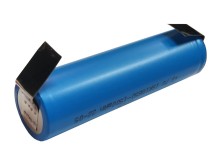 Akumulátor Li-Ion 3,6V 1500mAh EMOS ISR18650 s pájecími vývody U