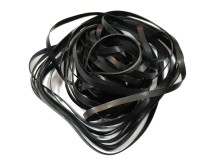 Remenová sada 50ks - ploché remeny 40-135mm, 3mm