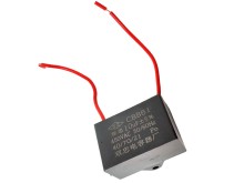 Rozbehový kondenzátor 10uF / 450V CBB61 s lankovými vývodmi