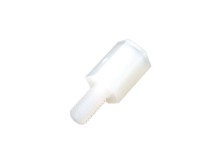 Distancijný stĺpik plastový šesťhranný M3, dĺžka 8 mm