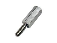Kovový šesťhranný distančný stĺpik M3 - vonkajší/vnútorný závit, 12mm