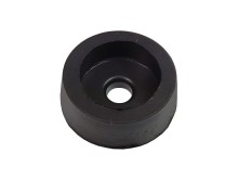 Podstavec z tvrdenej gumy priemer. 14mm, výška 5mm, montáž na šroubek