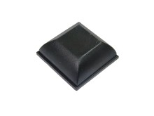 Samolepiaci podstavec z tvrdenej gumy 20,6 x 20,6 mm, výška 7,9 mm
