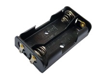 Puzdro na batérie 2x AA s pájecími očkami